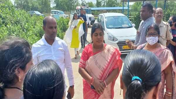 ମହିଳା ଓ ଶିଶୁ କଲ୍ୟାଣ ମନ୍ତ୍ରୀଙ୍କ କେନ୍ଦୁଝର ଗସ୍ତ