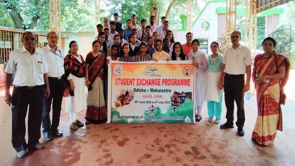 ଆଜାଦି କା ଅମୃତ ମହୋତ୍ସବ ପାଇଁ ଓଡ଼ିଶାରୁ ୨୫ ଜଣ ଛାତ୍ରଛାତ୍ରୀଙ୍କର ମୁମ୍ବାଇ ଯାତ୍ରା