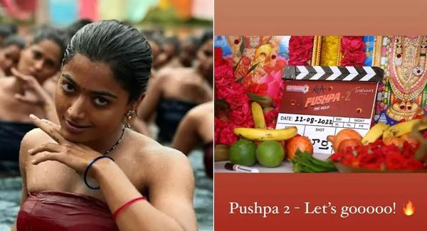ଆଲ୍ଲୁ ଅର୍ଜୁନଙ୍କ ସୁପରହିଟ୍ ଫିଲ୍ମ 'ପୁଷ୍ପା ଦି ରୁଲ୍‌'ର ସୁଟିଂ ଆରମ୍ଭ ହେବାକୁ ଯାଉଛି, ସରିଲା ପୂଜା ସେରେମନି
