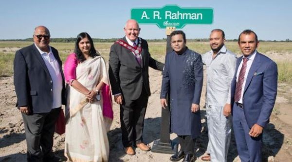 ଏ.ଆର ରହମାନ ନାମରେ ନାମିତ ହେଲା କାନାଡାର ରାସ୍ତା