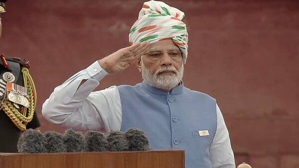 ଭାରତ @76: ପାଞ୍ଚଟି ସଙ୍କଳ୍ପ ନେଲେ ପ୍ରଧାନମନ୍ତ୍ରୀ ମୋଦି