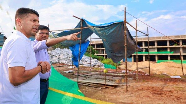 ବରମୁଣ୍ଡା ଆନ୍ତରାଜ୍ୟ ବସ ଟର୍ମିନାଲ ନିର୍ମାଣ ଅଗ୍ରଗତି ସମୀକ୍ଷା କଲେ 5T ସଚିବ