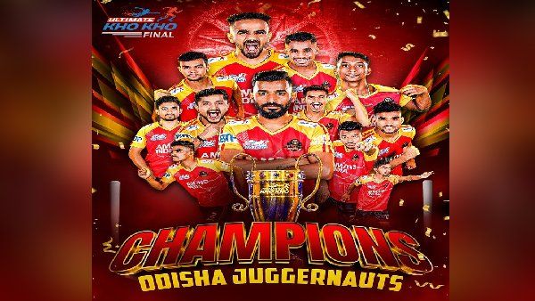 ଅଲଟିମେଟ୍ ଖୋ ଖୋ: ତେଲଗୁ ଯୋଦ୍ଧାସକୁ ହରାଇ ପ୍ରଥମ ଚାମ୍ପିଅନ ହେଲା ଓଡ଼ିଶା ଜଗରନଟ୍ସ