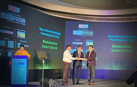 ସ୍ମାର୍ଟସିଟି ଭୁବନେଶ୍ବରକୁ ମିଳିଲା 'ମୋଷ୍ଟ୍ ଆଡ୍‌ମାଇର୍ଡ୍ ସ୍ମାର୍ଟ ସିଟି' ପୁରସ୍କାର