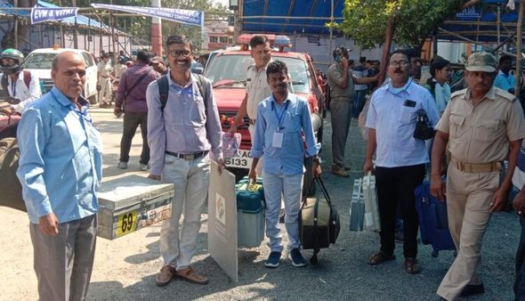 ଧାମନଗର ଉପନିର୍ବାଚନ: ସରିଗଲା ପ୍ରଚାର, ବୁଥରେ ପହଞ୍ଚିଲେ ପୁଲିଂ ପାର୍ଟି, ୩ରେ ଭୋଟ୍