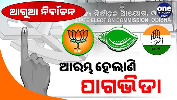 ଆଗୁଆ ନିର୍ବାଚନ ପାଇଁ ଆରମ୍ଭ ହେଲାଣି ପାଗଭିଡ଼ା !