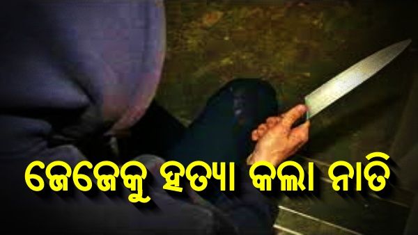 ଟଙ୍କା ଓ ସୁନା ପାଇଁ ଜେଜେକୁ ହତ୍ୟା କଲା ନାତି, ରାତିରେ ଶୋଇଥିବା ବେଳେ କାଟି ଦେଲା ବେକ
