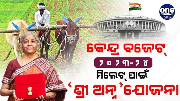 ବଜେଟ୍‌ ୨୦୨୩: ମିଲେଟ୍‌କୁ ପ୍ରୋତ୍ସାହନ ପାଇଁ 'ଶ୍ରୀ ଅନ୍ନ'