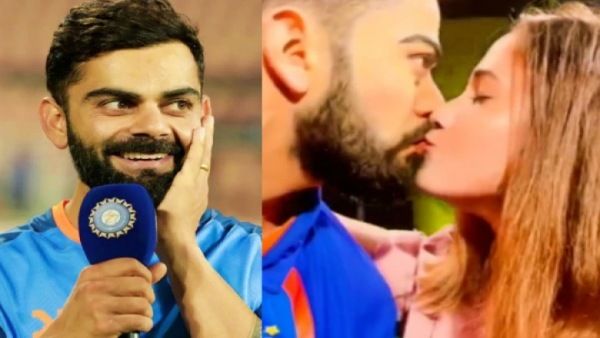 ବିରାଟ କୋହଲିଙ୍କୁ ଲିପ୍ କିସ୍ କଲେ ଏହି ଯୁବତୀ ! ଭିଡିଓ ଭାଇରାଲ