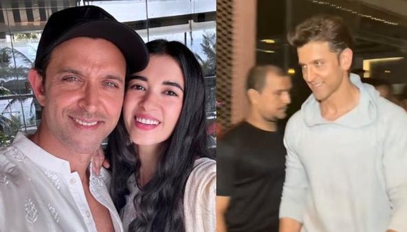 ବିମାନବନ୍ଦରରେ ଲିପ୍ କିସ୍ କରି ଚର୍ଚ୍ଚାରେ ହ୍ରିତିକ୍, ସବାଙ୍କ ସହ ଏହି ଭିଡିଓ ହେଲା ଭାଇରାଲ