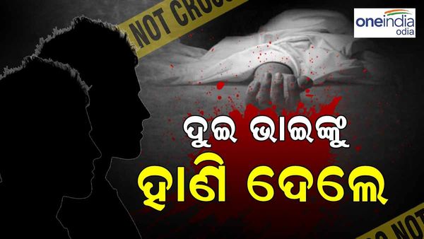 ପୂର୍ବ ଶତ୍ରୁତାରୁ ଦୁଇ ଭାଇଙ୍କୁ ଗୋଡାଇ ଗୋଡାଇ ହାଣିଲେ