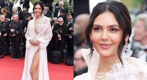 Cannes Film Festival 2023:ଇଶା ଗୁପ୍ତାଙ୍କ ଜଲୱା, ଦର୍ଶକକୁ ଇମପ୍ରେସ କଲା ବୋଲ୍ଡ ଲୁକ୍