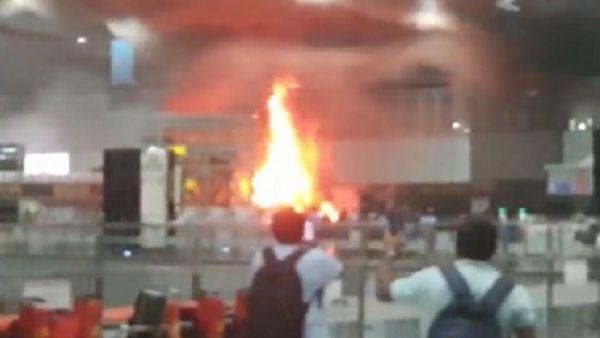 କୋଲକାତାର ନେତାଜୀ ସୁଭାଷ ଚନ୍ଦ୍ର ବୋଷ ଅନ୍ତର୍ଜାତୀୟ ଏୟାରପୋର୍ଟରେ ନିଆଁ