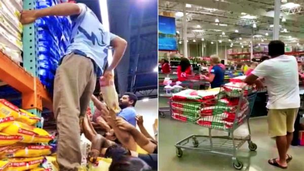 ଚାଉଳ ରପ୍ତାନୀ ବନ୍ଦ କଲା ଭାରତ: ଆମେରିକା ସୁପର ମାର୍କେଟରେ ହା-ହା କାର