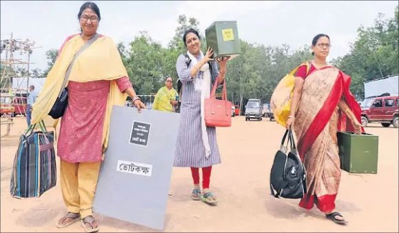 ପଶ୍ଚିମବଙ୍ଗ ପଞ୍ଚାୟତ ନିର୍ବାଚନ ପାଇଁ ମତଦାନ ଆରମ୍ଭ