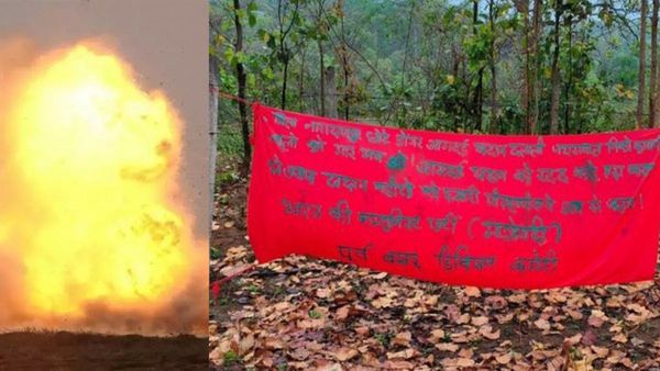 ନକ୍ସଲଙ୍କ ଆଇଇଡି ବିସ୍ଫୋରଣ, ୩ ଶ୍ରମିକ ମୃତ