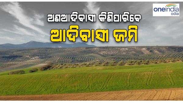 ଆଦିବାସୀ ଜମି କିଣିପାରିବେ ଅଣଆଦିବାସୀ