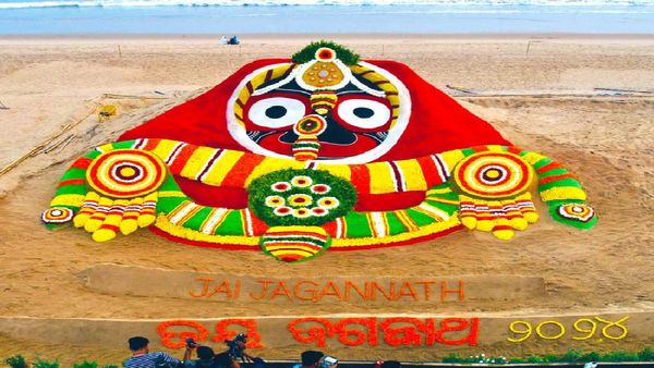 ବାଲୁକା କଳାରେ ମହା ପ୍ରଭୁଙ୍କ ବଡ଼ ସିଂହାର ବେଶ