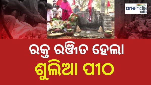 Sulia Jatra: ପୁଣି ରକ୍ତରେ ଭିଜିଲା ଶୁଲିଆ ପୀଠ; ଦିଆଗଲା ଶହ ଶହ ସଂଖ୍ୟାର ପଶୁ ବଳି