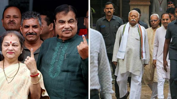 Lok Sabha Election 2024: ଭୋଟ୍ ଦେଲେ କେନ୍ଦ୍ର ମନ୍ତ୍ରୀ ନିତିନ ଗଡକରୀ, ନାଗପୁରରେ ଭୋଟ ଦେଲେ ମୋହନ୍ ଭାଗୱତ୍