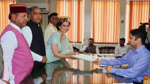 ମଣ୍ତି ଆସନରୁ ନାମାଙ୍କନ ଭରିଲେ କଙ୍ଗନା ରଣାୱତ