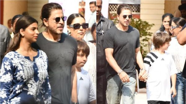 ଲୋକସଭା ନିର୍ବାଚନ ୨୦୨୪: ଭୋଟ୍ ଦେଲେ ଶାହାରୁଖ ଖାନ, ସାଥିରେ ନଜର ଆସିଲା ପୁରା ପରିବାର