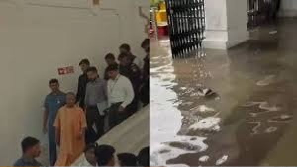 ବିଧାନସଭରେ ପସିଲା ପାଣି, ମୁଖ୍ୟ ଗେଟ୍‌ରେ ଯାଇପାରିଲେନି ମୁଖ୍ୟମନ୍ତ୍ରୀ