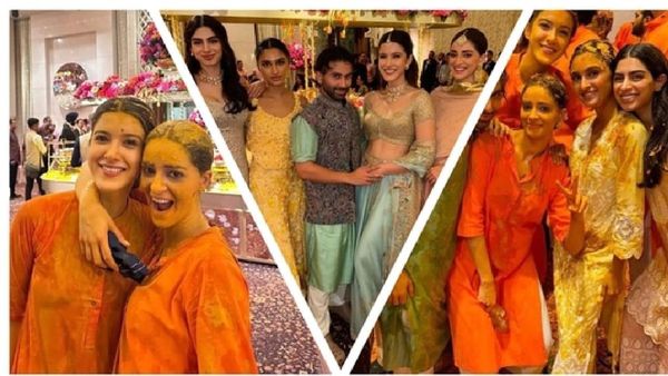 ଅନନ୍ତ ଅମ୍ବାନୀ ଓ ରାଧିକା ମର୍ଚ୍ଚାଣ୍ଟଙ୍କ ହଲଦି ସମାରୋହରେ ବଲିଉଡ ଷ୍ଟାରଙ୍କ ଜଲୱା