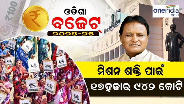 ବିଧାନସଭାରେ ରାଜ୍ୟ ବଜେଟ୍ ଉପସ୍ଥାପନ: ମିଶନ ଶକ୍ତି ପାଇଁ ୧୭ ହଜାର ୯ଶହ ୪୨ କୋଟି