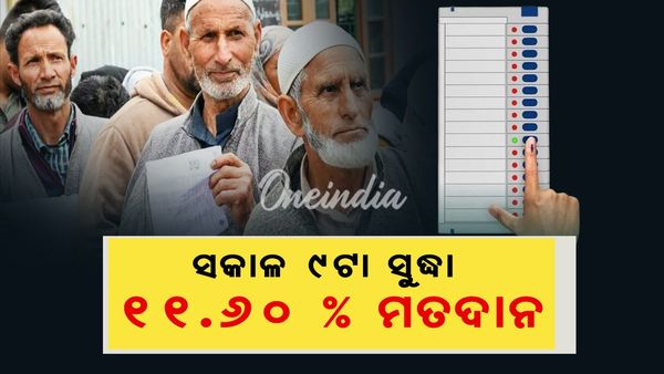 JK elections 2024 Voting: ସକାଳ ୯ ସୁଦ୍ଧା 11.60% ମତଦାନ