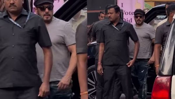 କଡା ସୁରକ୍ଷା ଭିତରେ ମତଦାନ କଲେ ସଲମାନ୍ ଖାନ୍