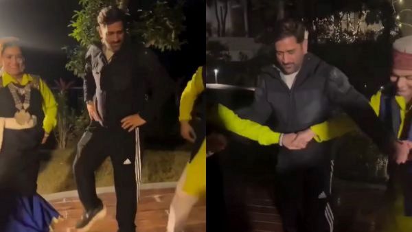 ଧୋନୀଙ୍କ ପାହାଡି ଡ୍ୟାନ୍ସ, ଦେଖନ୍ତୁ ଭାଇରାଲ ହେଲା ଭିଡିଓ