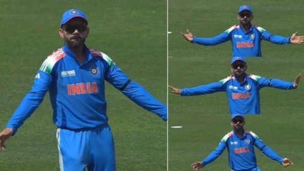 ଟ୍ରାଭିସ ହେଡ୍‌ଙ୍କ ଉଇକେଟ୍‌ ପରେ ପଡ଼ିଆରେ ଖୁସିରେ ନାଚିଲେ ବିରାଟ କୋହଲି