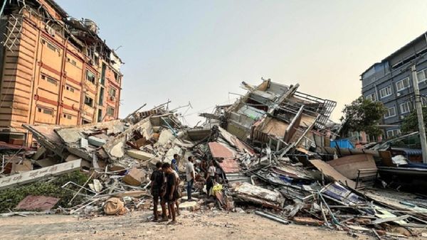 ମିଆଁମାର ଭୂମିକମ୍ପ: ମୃତ୍ୟୁ ସଂଖ୍ୟା ୧୬୪୪କୁ ବୃଦ୍ଧି