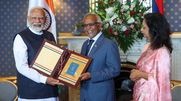 ମୋଦୀଙ୍କୁ ମରିସସର ସର୍ବୋଚ୍ଚ ସମ୍ମାନରେ ସମ୍ମାନିତ