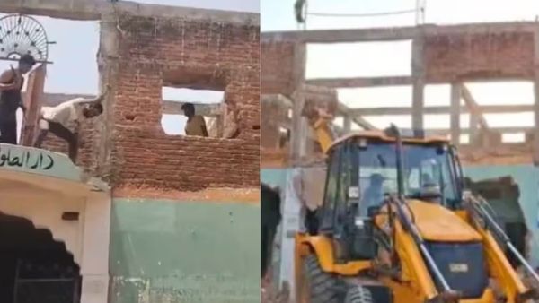 ଦେଶରେ ୱାକପ୍ ଆଇନ ଲାଗୁ ହେବା ପରେ ମଦ୍ରାସା ଉପରେ ବୁଲିଲା ବୁଲଡୋଜର ବୁଲିଲା ବୁଲଡୋଜର