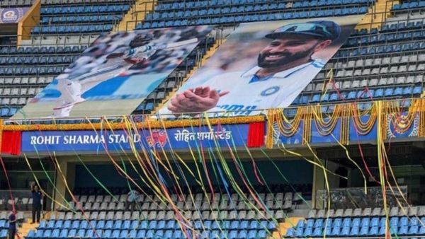 Rohit Sharma Stand: ଓ୍ବାଙ୍ଖଡେ ଷ୍ଟାଡିୟରେ ଉଦ୍‌ଘାଟନ ହେଲା ରୋହିତ ଶର୍ମା ଷ୍ଟାଣ୍ଡ