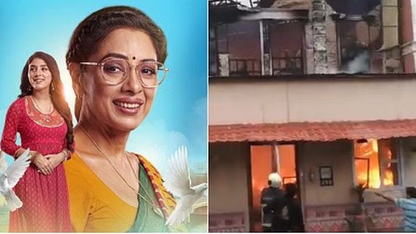 ଲୋକପ୍ରିୟ ଟିଭି ସିରିଏଲ ଅନୁପମା ସୁଟିଂ ସେଟରେ ଭୟଙ୍କର ଅଗ୍ନିକାଣ୍ଡ, 