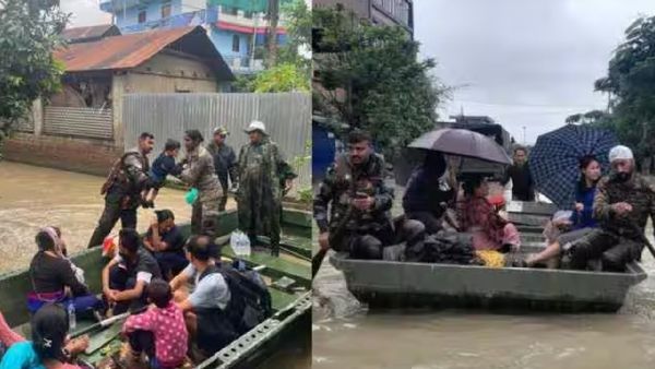 ଆସାମ, ବିହାର ବନ୍ୟା :ପ୍ରଭାବିତ ଅଚଂଳରେ ସେନା ୫୦୦ ଲୋକଙ୍କୁ କରିଲାଣି ଉଦ୍ଧାର