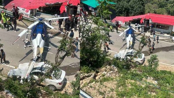 ହାଇୱେରେ ଏମରଜେନ୍ସି ଲ୍ୟାଣ୍ଡିଂ କଲା ହେଲିକପ୍ଟର, ଅଳ୍ପକେ ବର୍ତ୍ତିଲେ ଯାତ୍ରୀ