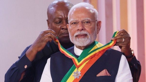 ପ୍ରଧାନମନ୍ତ୍ରୀ ମୋଦିଙ୍କୁ ଘାନାର ସର୍ବୋଚ୍ଚ ବେସାମରିକ ସମ୍ମାନ