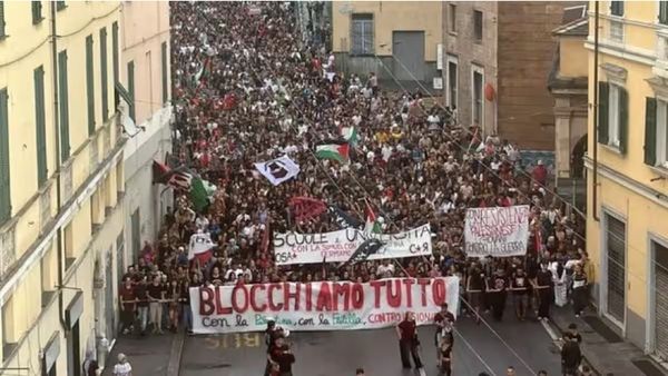 ଇଟାଲୀ ପ୍ରଧାନମନ୍ତ୍ରୀ ଜିଓର୍ଜିଓ ମେଲୋନିଙ୍କ ବିରୋଧରେ ପ୍ରତିବାଦ ,ବିଭିନ୍ନ ସହରରେ .....