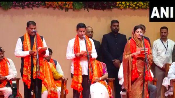 ଗୁଜରାଟରେ ନୂଆ ମନ୍ତ୍ରିମଣ୍ଡଳର ଶପଥ ଗ୍ରହଣ; ହର୍ଷ ସାଂଘଭି ଉପମୁଖ୍ୟମନ୍ତ୍ରୀ, ରିବାବା ଜାଡ଼େଜାଙ୍କ ସମେତ ୧୯ ନୂଆ ମନ୍ତ୍ରୀ