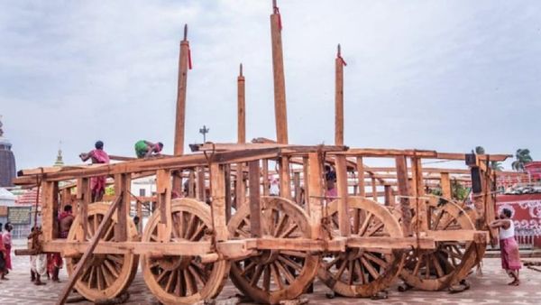 ରଥଯାତ୍ରା ପାଇଁ ନୟାଗଡ଼ରୁ ପୁରୀ ଅଭିମୁଖେ ଗଲା ରଥକାଠ
