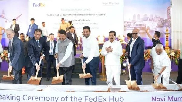 FedEx ନଭୀ ମୁମ୍ବାଇ ଇଣ୍ଟରନ୍ୟାଶନାଲ୍ ଏୟାରପୋର୍ଟରେ ଆଧୁନିକ ଏୟାର କାର୍ଗୋ ହବ୍ ପାଇଁ ଭୂମିପୂଜନ; ₹2,500 କୋଟିରୁ ଅଧିକ ନିବେଶ