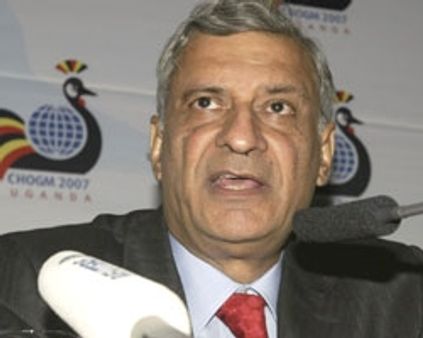 காமன்வெல்த் அமைப்பின் பொதுச் செயலாளர் கமலேஷ் சர்மா