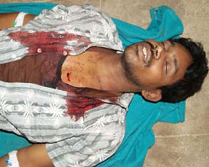 ரெளடி ~~பாம்~~ பாலாஜி எண்கெளண்டரில் அவுட்!