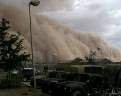 குவைத்தில் திடீரென பயங்கர மழை!