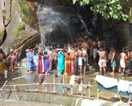 குளிர்ந்தது குற்றாலம்-தொடங்கியது சாரல் மழை