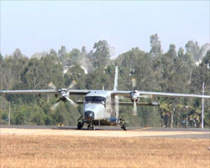 தூத்துக்குடி அருகே உருவாகும் விமான தளம்